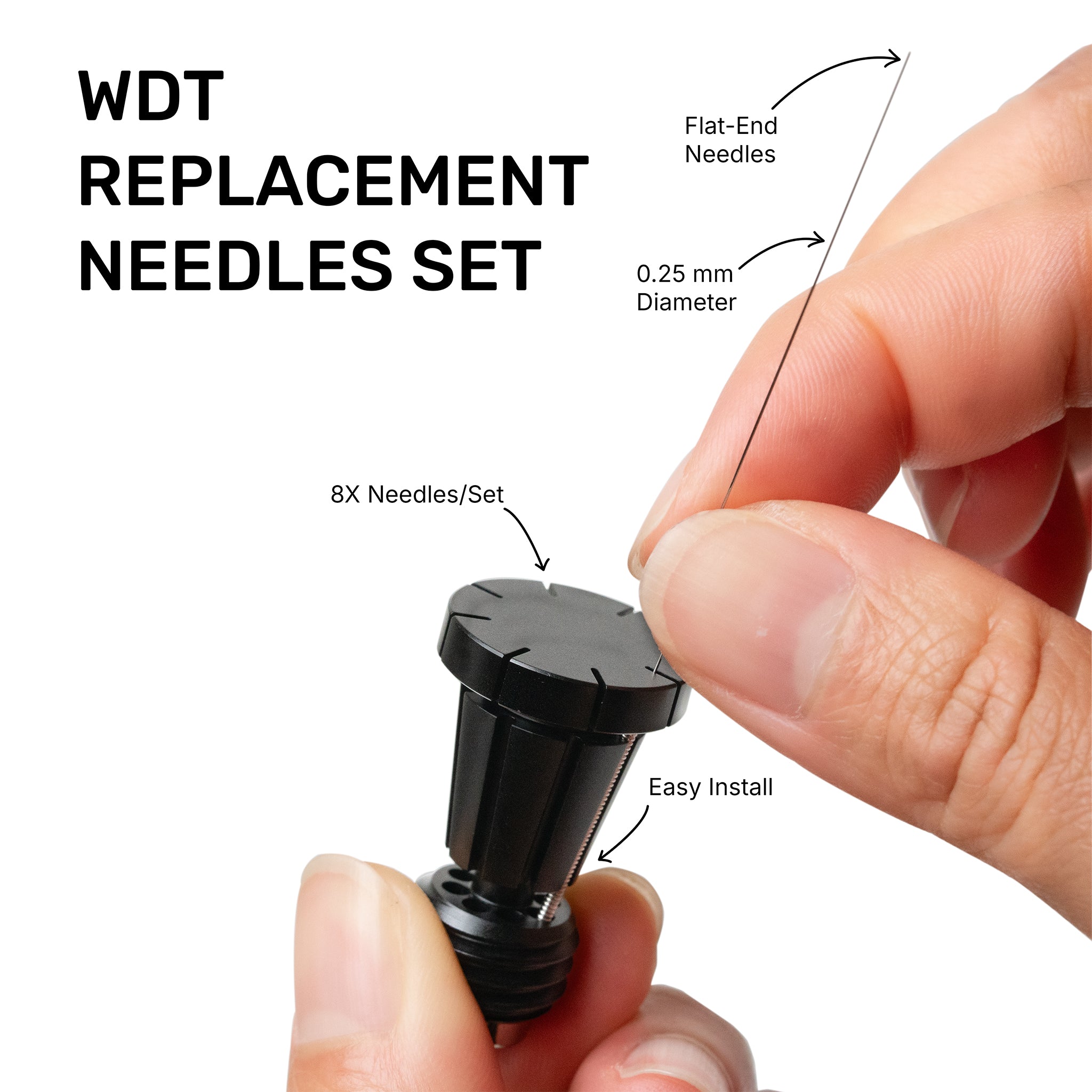 WDT Replacement Needles Set